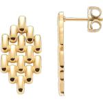 Goldene LEONARDO Ohrhänger aus Edelstahl für Damen 