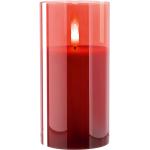 Rote 15 cm LEONARDO LED Kerzen 