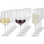 Weiße LEONARDO Glasserien & Gläsersets aus Glas 18-teilig 