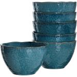 Blaues LEONARDO Geschirr Landhausstil aus Keramik 6-teilig 