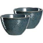 Blaues LEONARDO Geschirr Landhausstil aus Keramik 2-teilig 