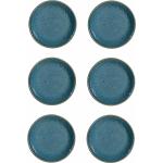 Blaue LEONARDO Runde Dip Schalen aus Keramik mikrowellengeeignet 6-teilig 6 Personen 