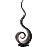 Schwarze Moderne 40 cm LEONARDO Skulpturen & Dekofiguren aus Porzellan 