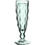 Grüne Moderne LEONARDO Champagnergläser 140 ml aus Glas 