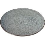 Anthrazitfarbene LEONARDO Runde Tortenplatten aus Keramik mikrowellengeeignet 