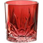 Rote Wassergläser 220 ml aus Glas spülmaschinenfest 