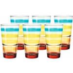 Bunte LEONARDO Glasserien & Gläsersets 240 ml aus Glas 6-teilig 6 Personen 
