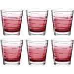 Reduzierte Rote LEONARDO Vario Glasserien & Gläsersets 250 ml aus Glas spülmaschinenfest 6-teilig 
