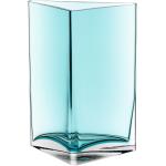 Türkise 18 cm LEONARDO Dreieckige Vasen & Blumenvasen 18 cm aus Kristall 