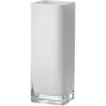 Reduzierte Weiße 30 cm LEONARDO Rechteckige Vasen & Blumenvasen 30 cm aus Glas 