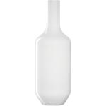 Weiße 64 cm Vasen & Blumenvasen glänzend aus Glas 