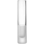Weiße 24 cm LEONARDO Runde Vasen & Blumenvasen 24 cm satiniert aus Glas 