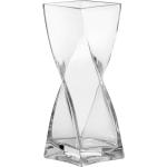 Reduzierte 30 cm LEONARDO Swirl Vasen & Blumenvasen 30 cm aus Glas 