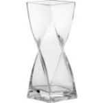 Moderne 30 cm LEONARDO Swirl Vasen & Blumenvasen 30 cm aus Glas 