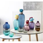 Reduzierte Blaue Moderne LEONARDO Vasen & Blumenvasen aus Glas 