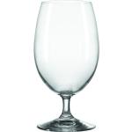 Weiße LEONARDO Wassergläser 360 ml aus Glas 
