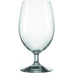 Weiße LEONARDO Wassergläser 360 ml aus Glas 