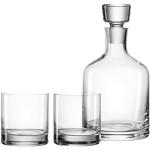 Weiße Moderne LEONARDO Whiskygläser aus Glas 3-teilig 