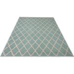 Reduzierte Hellgrüne Leonique Rechteckige Teppiche aus Textil 