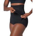 Reduzierte Schwarze Damentaillenformer & Damenmiedergürtel mit Klettverschluss aus Baumwolle Größe XL 
