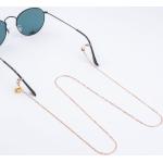 LEOPOLT x Kuckuck Brillenkette »Antigua Roségold - Premium Brillenkette & Brillenband für Sonnenbrillen & Lesebrillen oder als Maskenkette - Korrosionsbeständig vergoldet«