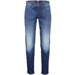Marineblaue Casual Lerros Straight Leg Jeans aus Baumwolle für Herren Weite 38, Länge 32 