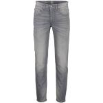 Graue Casual Lerros Straight Leg Jeans aus Baumwolle für Herren Weite 31, Länge 34 