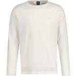 Weiße Casual Langärmelige Lerros Rundhals-Ausschnitt Jerseyshirts aus Baumwolle für Herren Größe L für den für den Frühling 