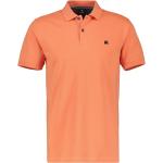 Orange Unifarbene Lerros Herrenpoloshirts & Herrenpolohemden Größe L 
