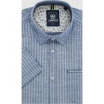 Blaue Gestreifte Lerros Regular Fit Hemden aus Baumwolle für Herren Größe S für den für den Frühling 