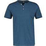 Blaue Lerros Henleykragen T-Shirts für Herren Größe 3 XL 