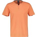 Orange Lerros Henleykragen T-Shirts für Herren Größe L 