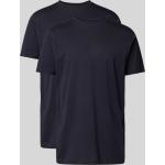 Marineblaue Lerros T-Shirts aus Baumwolle für Herren Größe L 2-teilig 