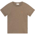 Les Deux T-Shirt - NÃ¸rregaard - Walnuss-Melange/Orange