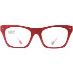 Rote Brillenfassungen für Damen 
