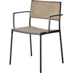 Hellgraue Moderne Cane-Line Less Polyrattan Gartenstühle aus Polyrattan gepolstert 2-teilig 