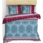 Violette Bettwäsche Sets & Bettwäsche Garnituren aus Baumwolle 220x220 