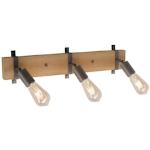 Reduzierte Braune Moderne Deckenstrahler & LED Deckenstrahler aus Holz schwenkbar 