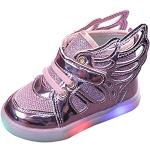 LED Schuhe & Blink Schuhe mit Klettverschluss rutschfest für Kinder Größe 24 für den für den Sommer 