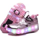 Rosa LED Schuhe & Blink Schuhe für Kinder Größe 31 