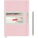 Leuchtturm Monatsplaner m. Notizbuch Composition (B5) 2022 16 M. puder Deutsch