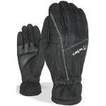 Schwarze Level Gefütterte Handschuhe Größe M 
