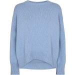 Reduzierte Blaue Elegante Levete Room Kaschmir-Pullover aus Wolle für Damen Größe XL 