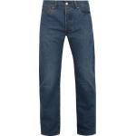 Dunkelblaue Unifarbene LEVI'S 501 5-Pocket Jeans aus Denim für Herren Größe XXL 