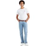 Hellblaue LEVI'S 501 Original Fit Bio 5-Pocket Jeans aus Denim für Herren Größe XXL Weite 30 