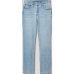 Hellblaue LEVI'S 5-Pocket Jeans für Kinder mit Reißverschluss aus Baumwollmischung für Mädchen Größe 140 