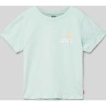 Blaue LEVI'S Kinder T-Shirts aus Baumwolle für Mädchen Größe 164 