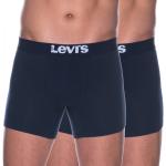 Dunkelblaue Nachhaltige Streetwear LEVI'S Boxer-Briefs & Retropants aus Baumwollmischung enganliegend für Herren Größe XXL 2-teilig 