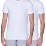 Weiße LEVI'S Rundhals-Ausschnitt T-Shirts aus Baumwollmischung für Herren Größe XL 2-teilig 