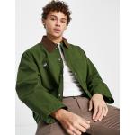 Grüne LEVI'S Harrington-Jacken mit Reißverschluss für Herren Größe L 